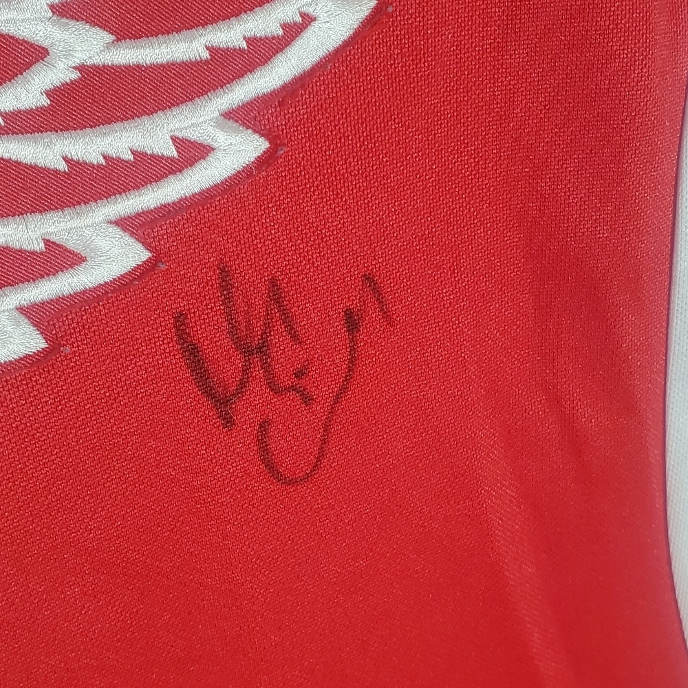 Autographed 2017 redwings jersey - Picture 6 of 9